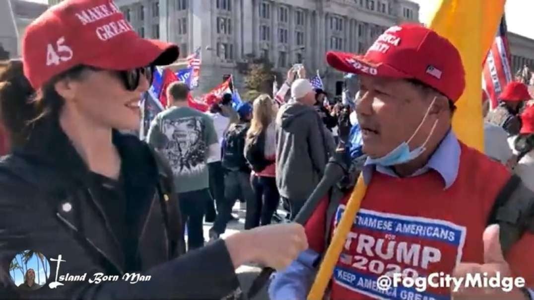 MILLION MAGA MARCH: Patriots Protest Fraud & Show Huge Support for Trump In DC