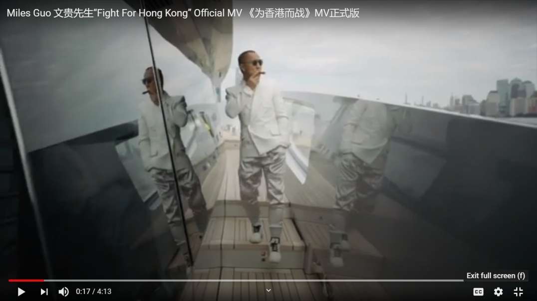 Miles Guo 文贵先生“Fight For Hong Kong” Official MV 《为香港而战》MV正式版.mp4