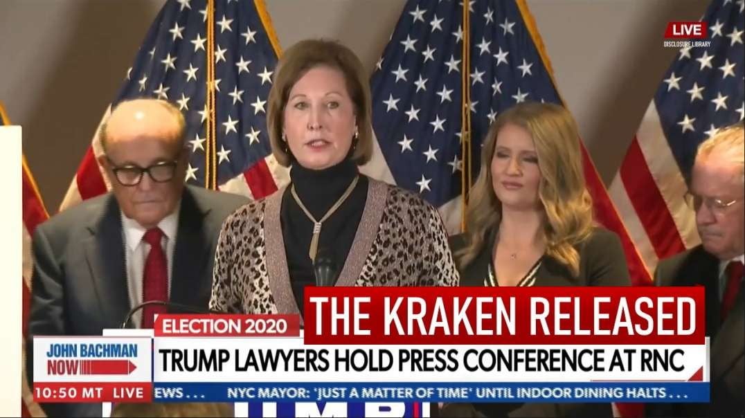 THE KRAKEN: Giuliani and Powell Present Election FRAUD Evidence #ELECTIONFRAUD