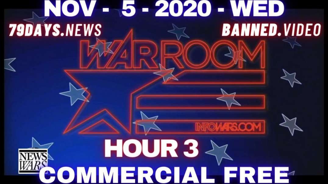 #WarRoomShow HR3: War For America! Democrats And MSM Have Faked News, Pandemics, And Now Elections