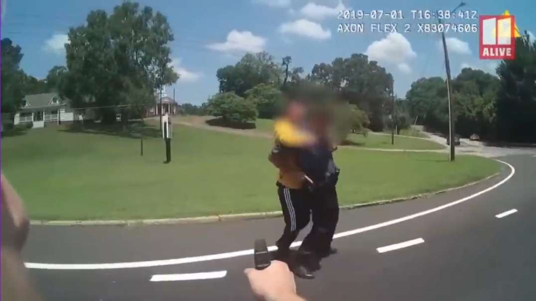 Police bodycam video shows knife-wielding man charge and attacks officer after being shot