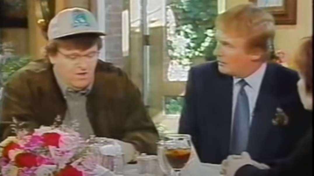 Trump, Michael Moore, Rosanne 1998