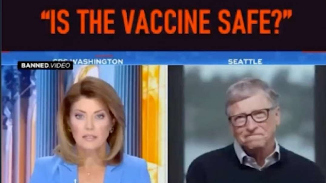 CBSN Interview Bill Gates Early Vaccine Side Effects
