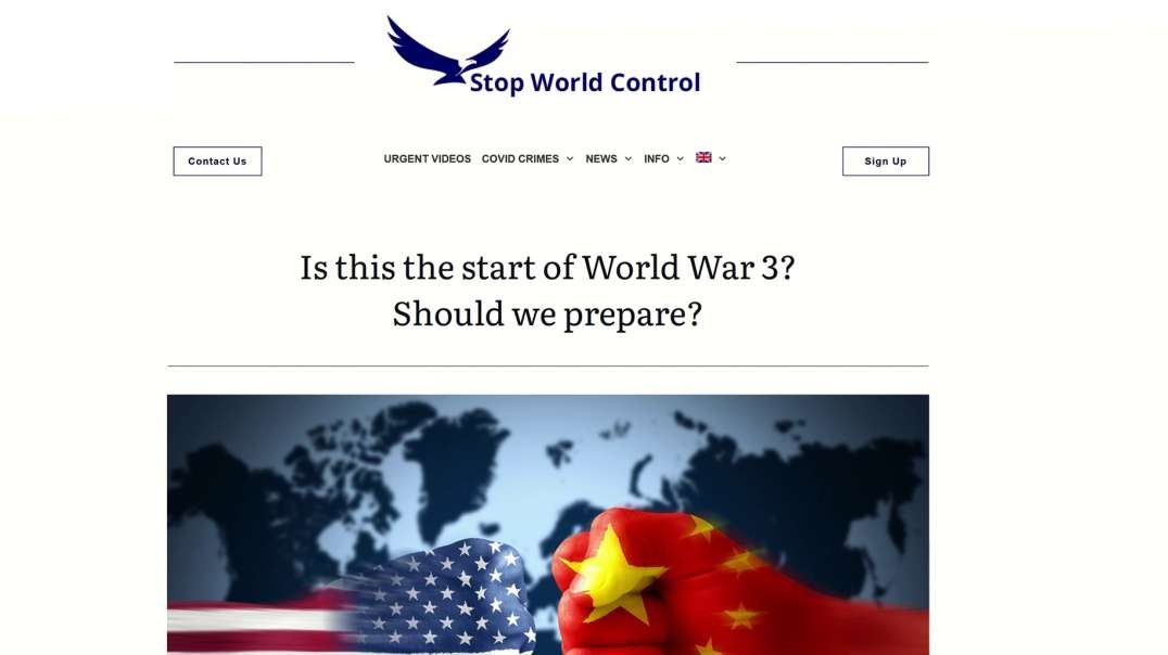 stopworldcontrol.com on CHINA INVASION