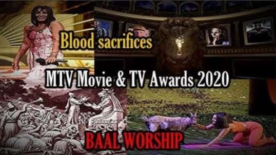 They just worshipped BAAL at the MTV Movie - TV Awards - EXPOSED Illuminati sacrifices 2020-2021
