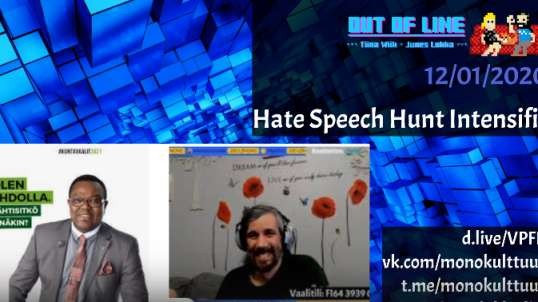 Out of Line #48; Hate Speech Hunt Intensifies (12/1/2020)