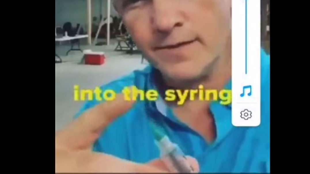 Fake Vaccine syringes for chosen ones, REAL poison for others.mp4
