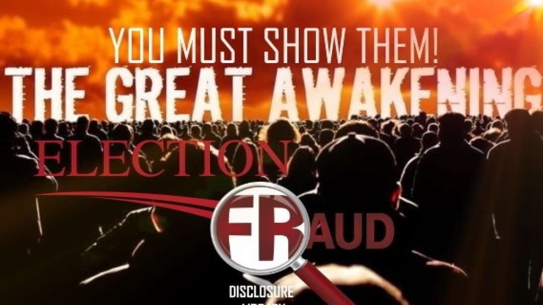 ELECTION FRAUD! YOU MUST SHOW THEM! #TRUTHALWAYSWINS