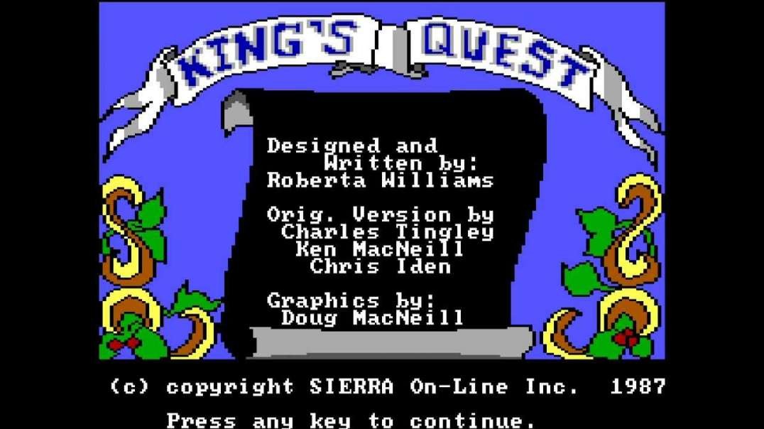 Kings Quest 1 Start up sound