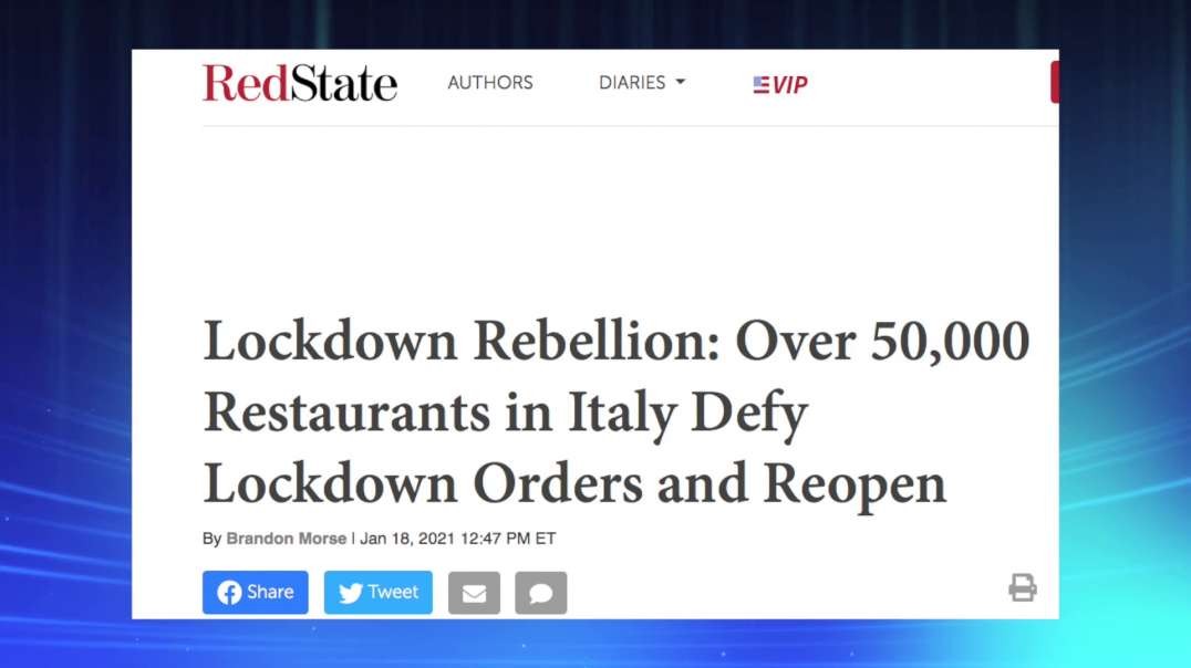 (covid) Mass Civil Disobedience is Spreading Dave Cullen