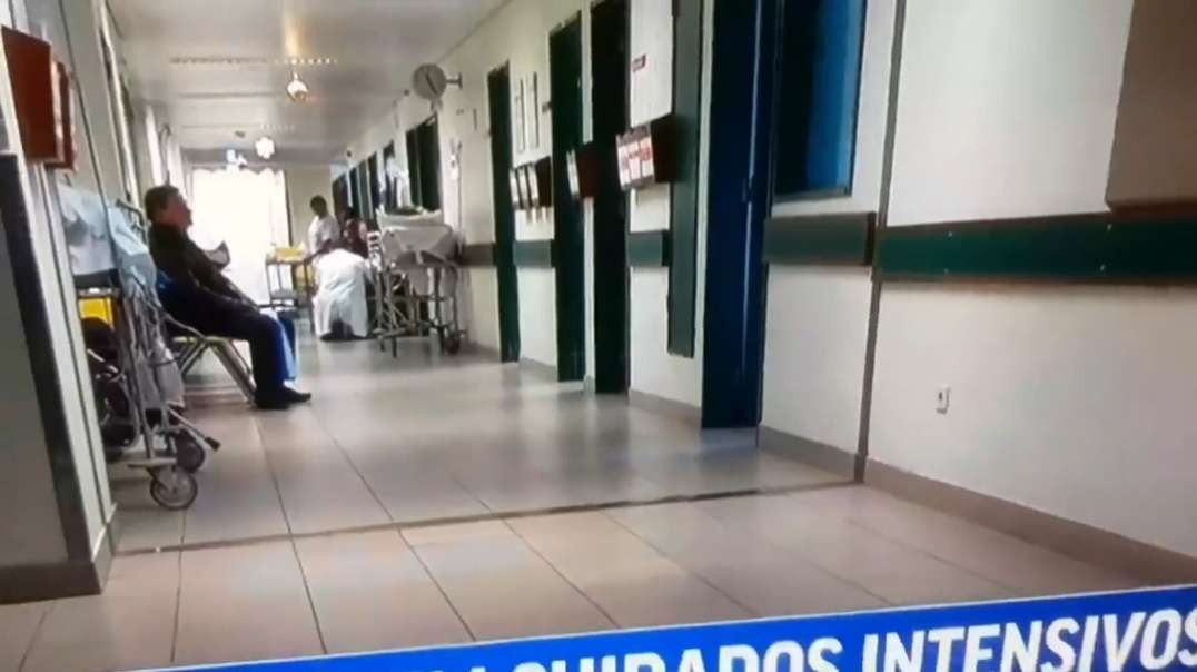 In a Portuguese national news station, TVI, on a report about the lack of ICU un.mp4
