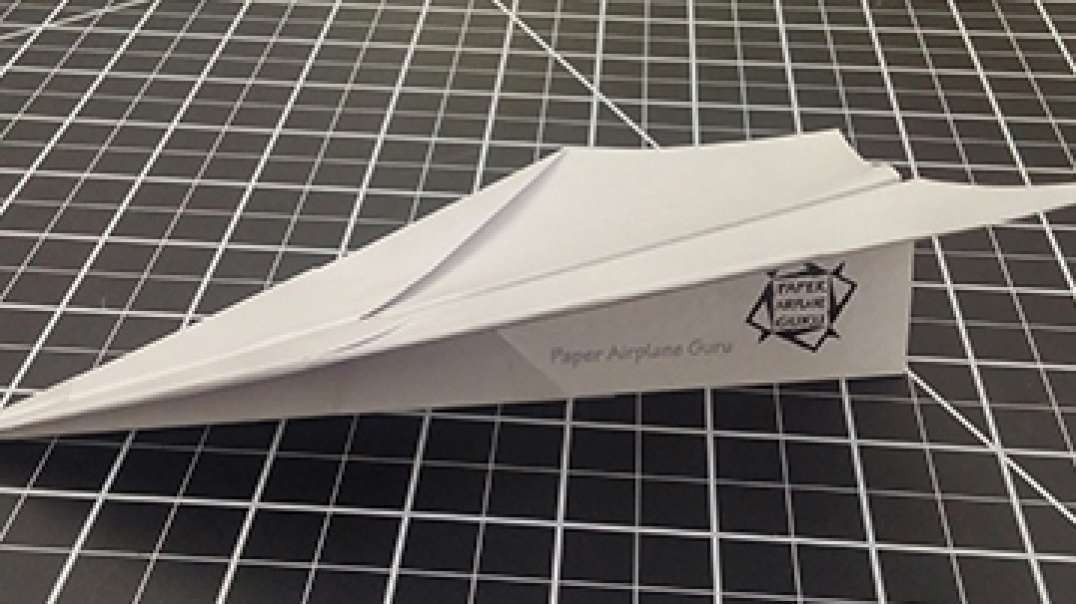 Fold the Flyer Paper Airplane