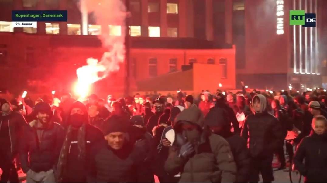 People in Denmark and Netherlands are protesting the new lockdowns because of th.mp4
