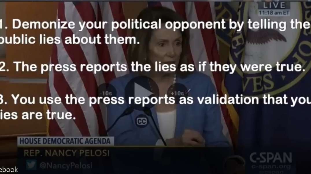 Nance Pelosi Wrap Up & Smear, Just what they did with the 2020 Election