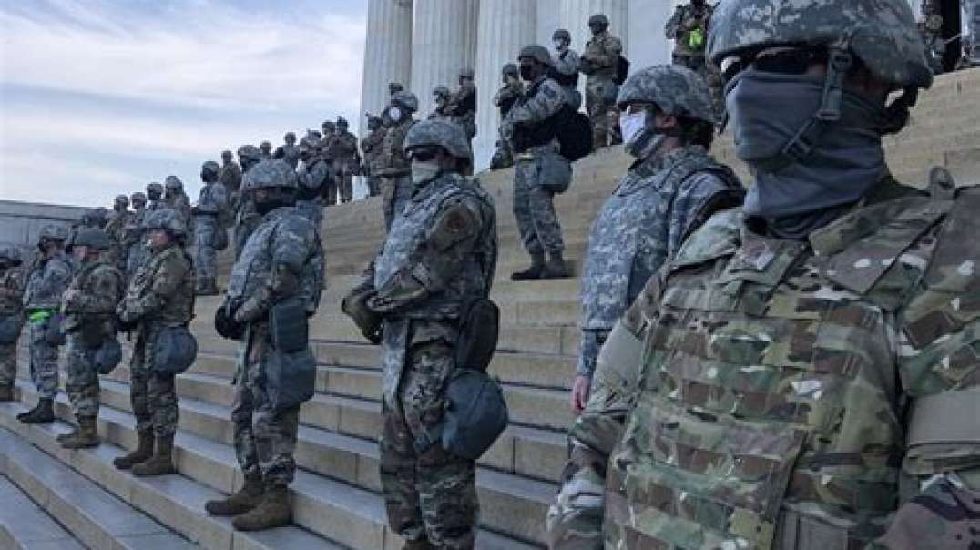 Heavy Military Presence in Washington DC for Biden Inauguration