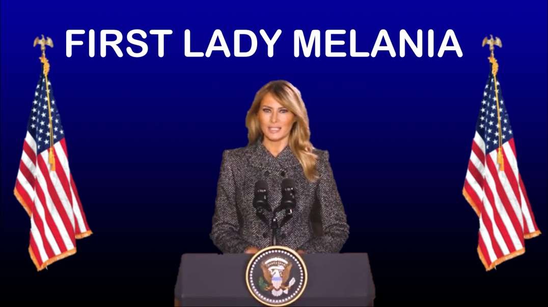MELANIA, THE MOST BEAUTIFUL FIRST LADY THAT GRACED OUR WHITE HOUSE