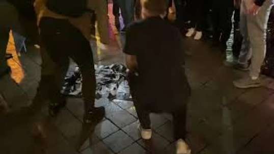 Black Lives Matter flag burned near Freedom Plaza in Washington D.C.