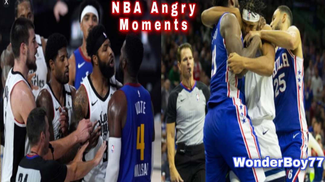NBA Angry MOMENTS 2021