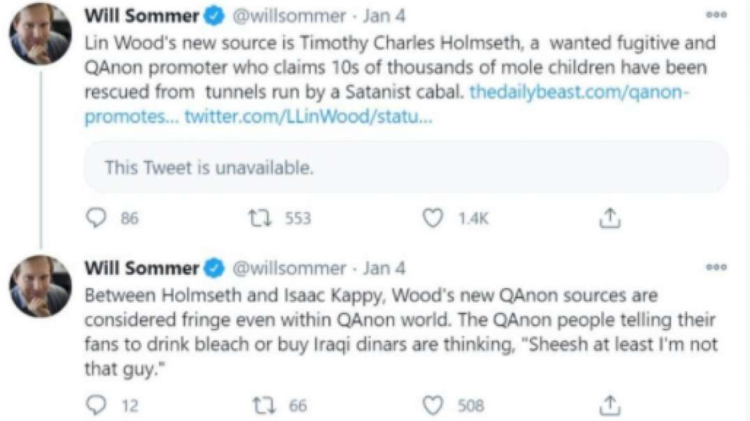 BAD ACTOR WILL SOMMER ATTACKS LIN WOOD AND TIMOTHY CHARLES HOLMSETH