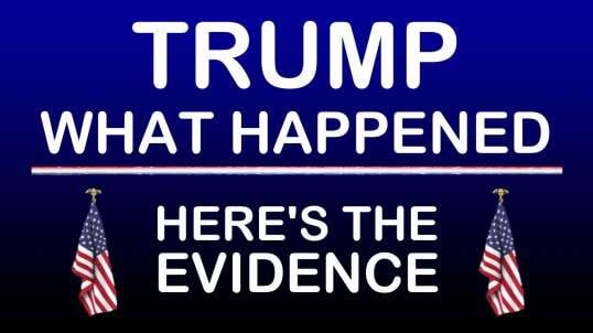 TRUMP IS OUR PRESIDENT * STAGGERING EVIDENCE OF ELECTION FRAUD