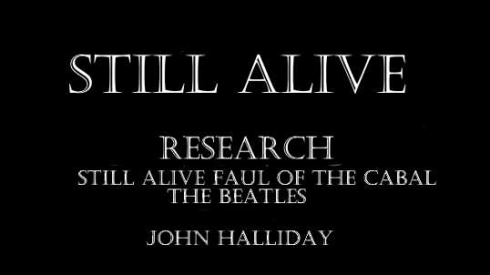 STILL ALIVE: FAUL OF THE CABAL - RESEARCH