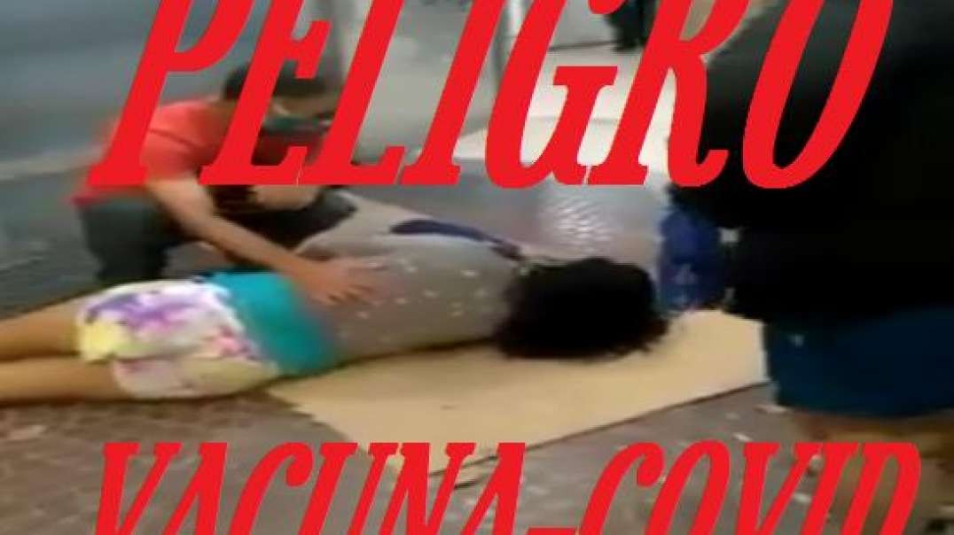 ARGENTINA MUJER se desmaya y convulsiona tras recibir la VACUNA COVID.mp4
