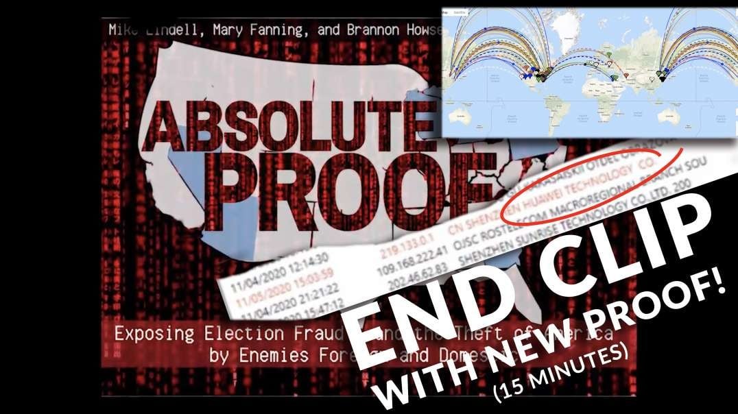 Mike Lindell's ABSOLUTE PROOF - (Shortened 15-minute Version) with NEW Proof of Election Fraud!