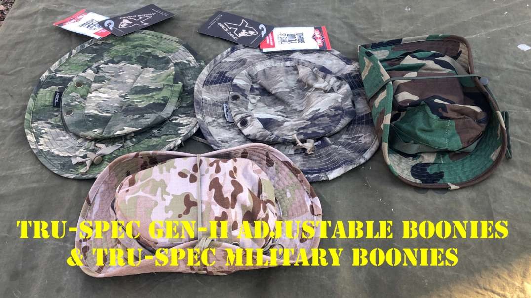 Tru-Spec Gen II Boonie & Tru-Spec Military Boonie Hats
