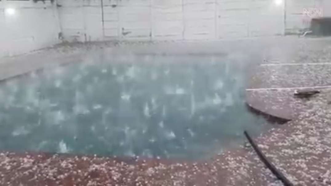 African HAIL STORM- Rivers of ICE in Benoni, South Africa flood 2021 - Natural D_low.mp4