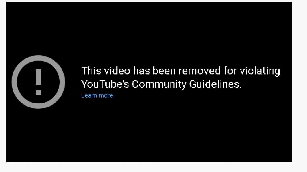 Video that YouTube claim violates Community Guidelines
