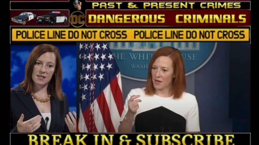 DC - BIMBO Jen Psaki clashes with Fox News' Peter Doocy over immigration.mp4