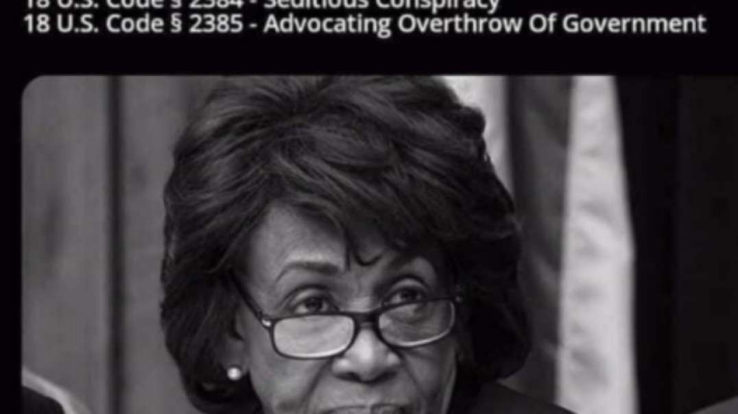 Maxine Waters Arrested At Gitmo Prison Parody