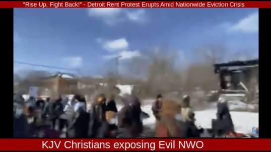 "Rise Up, Fight Back!" - Detroit Rent Protest Erupts Amid Nationwide Eviction Crisis