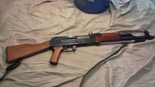 Good Friend Shoots AK-47 For the 1st Time - Polytech Spiker Pre-Ban