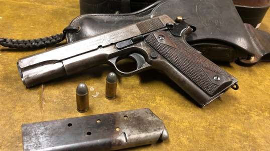 An Original US Army Colt 1911 - Carried for 20 Years by my Great Uncle