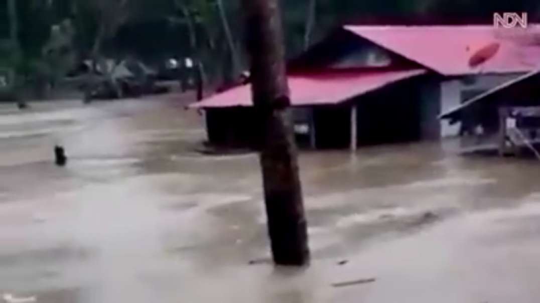 More than 59,000 people flee widespread flooding and disruption, Philippines. Ty_low.mp4