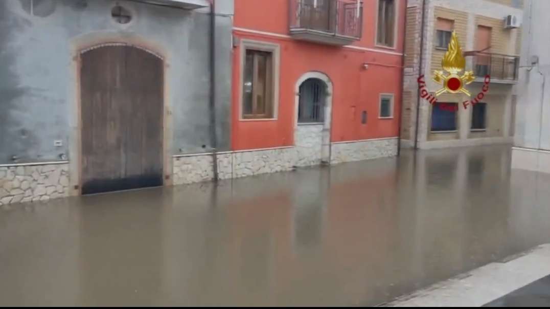 @Maltempo, the interventions of the @vigilidelfuoco in the Avellino area due to .mp4