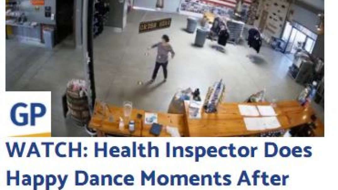 Health Inspector Dances After Shutting Down Business