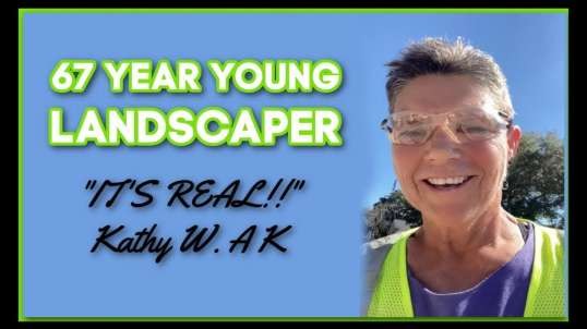67 Age LANDSCAPER Moves 150lbs Fertilizer w. EASE! Daily HEAVY Work & Feels Great!!