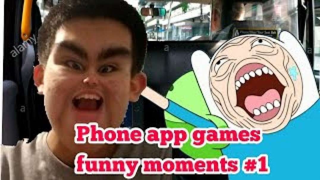 Phone app games funny moments