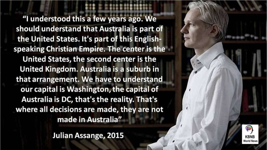 VIDEO: ''Australia is part of the United States'', Julian Assange / WikiLeaks