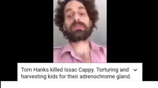 Tom Hanks Satanic Pedofile Killed Issac Kappy