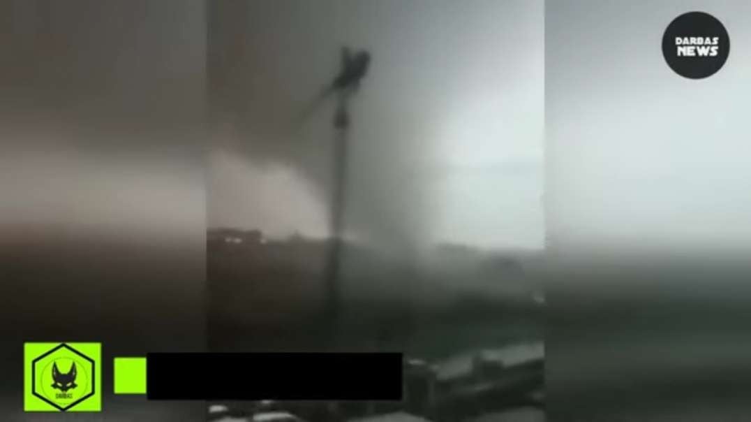 A Powerful Tornado was formed in Cali Colombia Powerful Tornado was