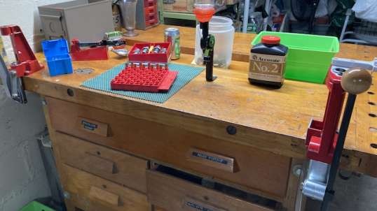 Setting Up My Ammo Reloading Bench