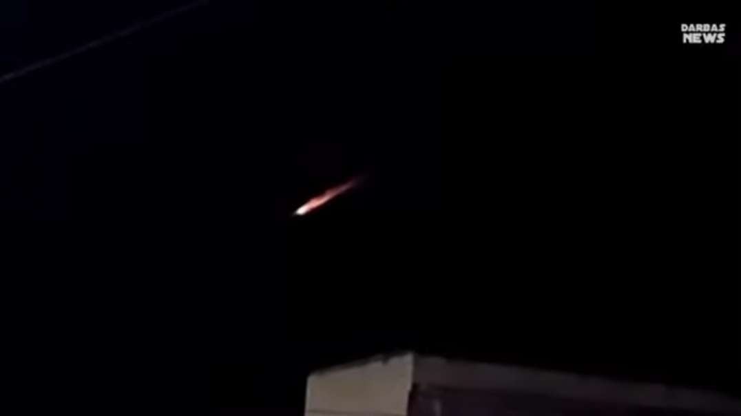 They catch strange Fireball falling in the sky of Russia.mp4