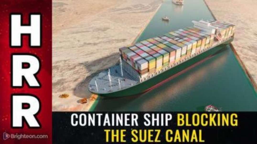 Suez Canal blockage reveals vulnerability of complex supply lines