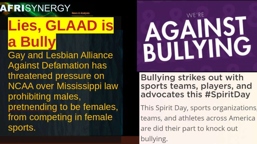 Lies, GLAAD is a Bully.mp4