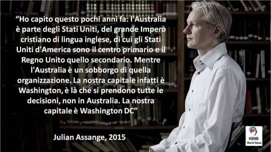 VIDEO: ''L'Australia è parte degli Stati Uniti'' - Julian Assange / WikiLeaks (sottotitoli in italiano)