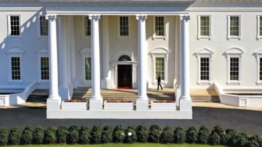 Joe Bidens Fake White House by Tyler Perry Studios made Oprah Cry at ...