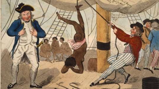 Los judíos fueron los principales traficantes de esclavos negros en América.